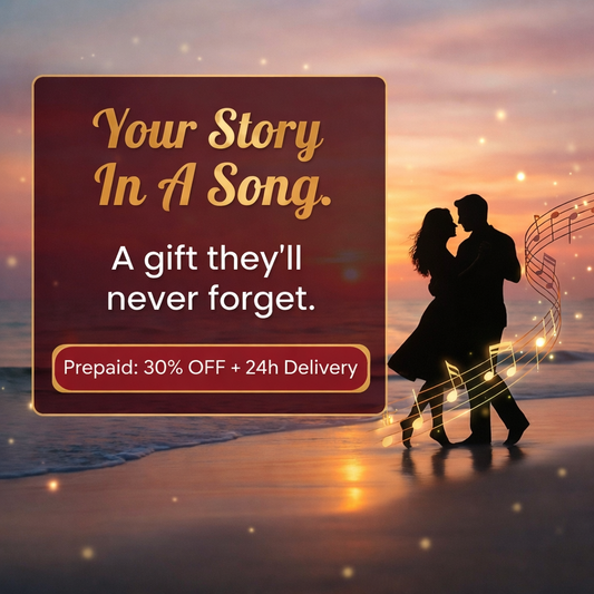 Personalized Anniversary Song | Custom Name & Love Story Music Gift
