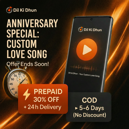 Personalized Anniversary Song | Custom Name & Love Story Music Gift