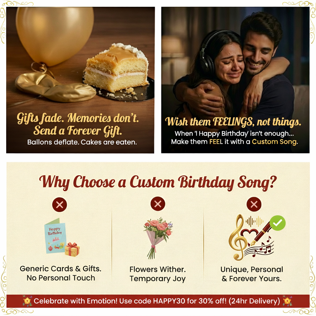 Birthday Song with Name & Story | Turn Their Birthday Into A Song With Their Name