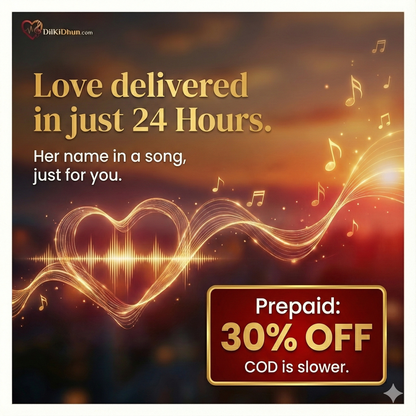 Personalized Anniversary Song | Custom Name & Love Story Music Gift